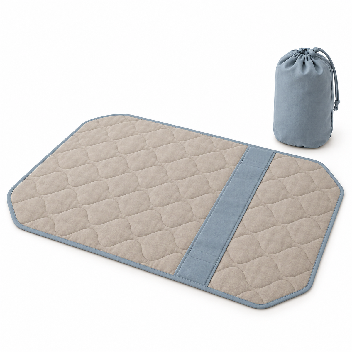 Folded Corner Travel Mat Gift Set