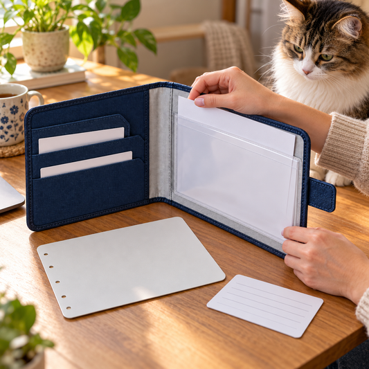 Pet Travel Document Folio Gift Set
