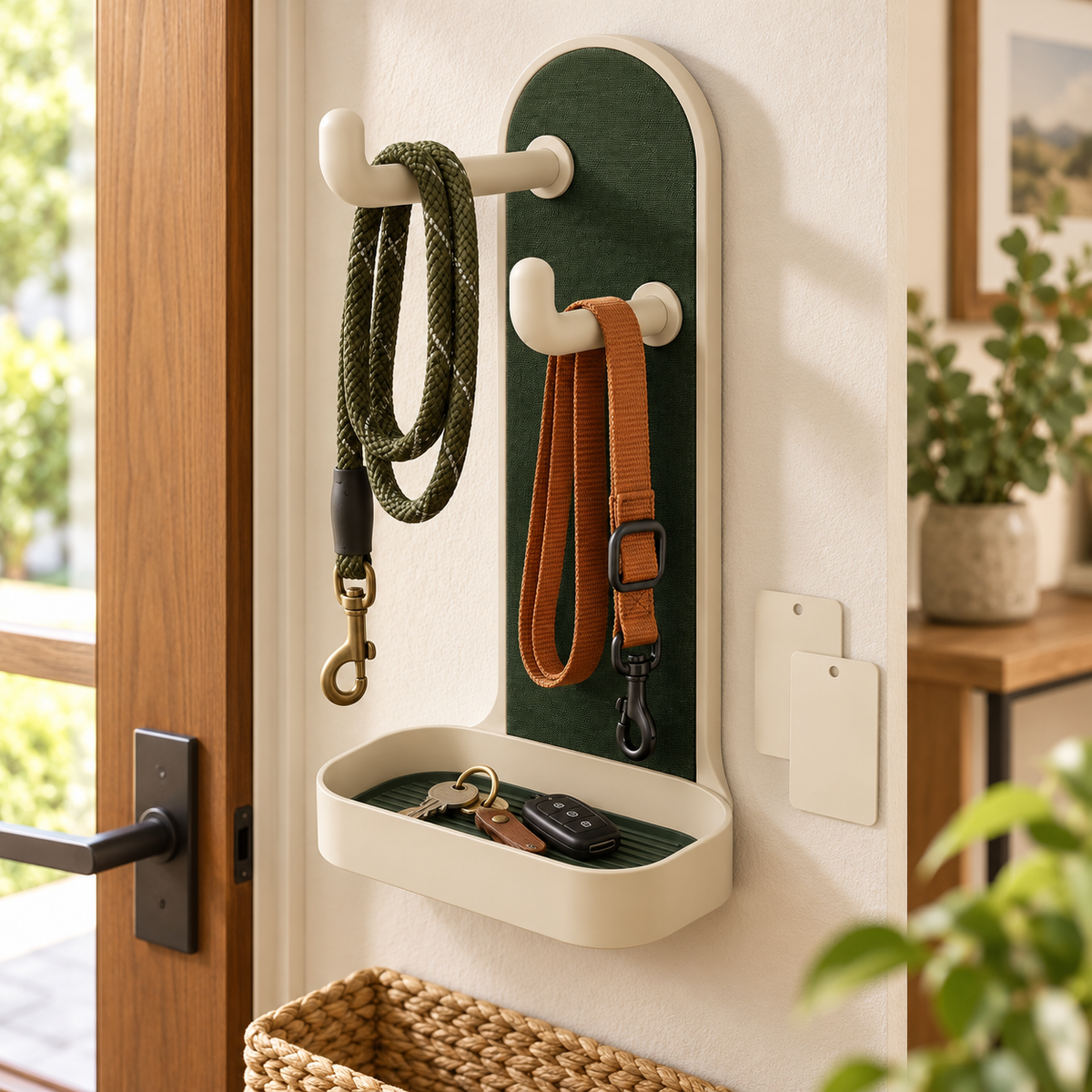 Entryway Leash Valet Gift Set