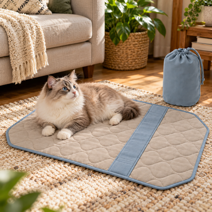 Folded Corner Travel Mat Gift Set