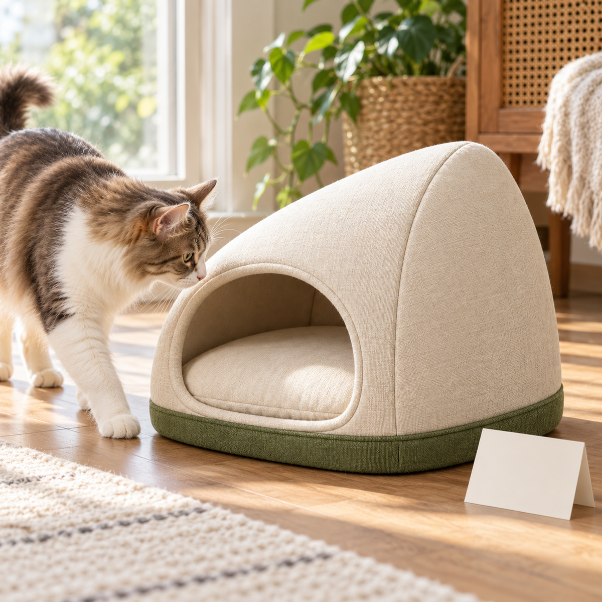 Offset Arch Cat Hideaway Gift Set