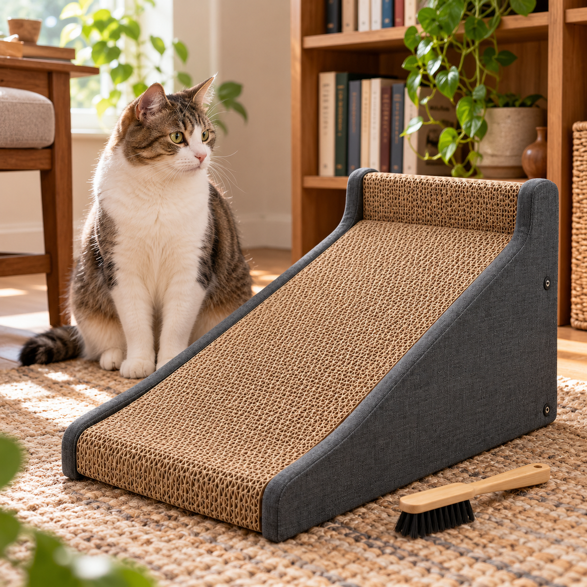 Book Spine Cat Scratcher Gift Set